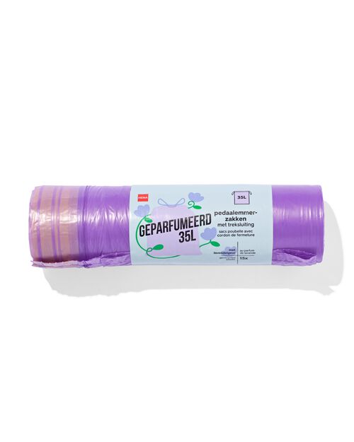 pedaalemmerzak 30L lavendel - 15 stuks