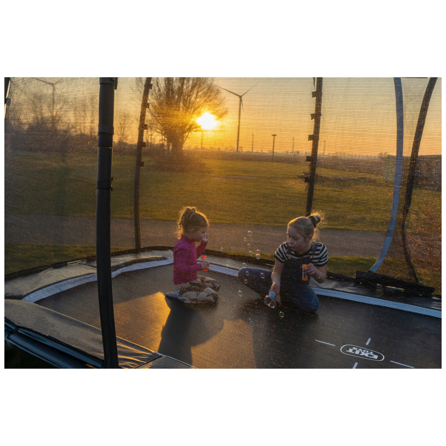 EXIT Allure Classic trampoline 244x427cm - groen