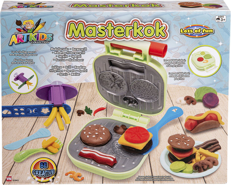 ARTKIDS ARTK. MESTER KOKKEN SÆT Multi