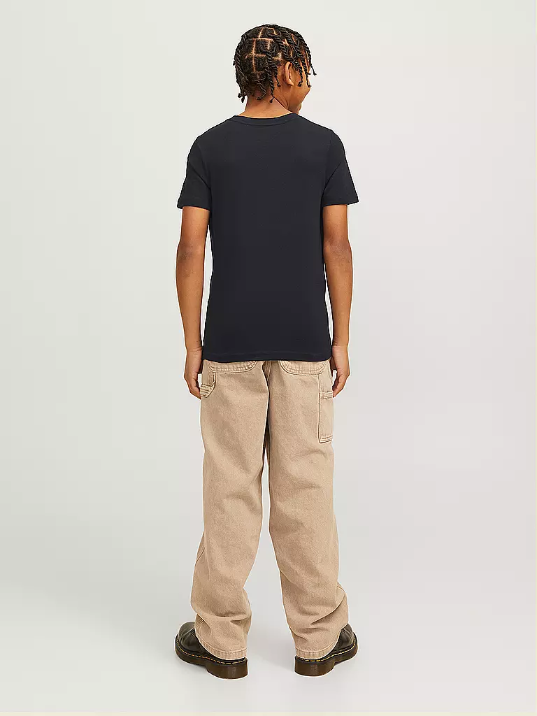 JACK & JONES Jungen T-Shirt JCOAERO schwarz