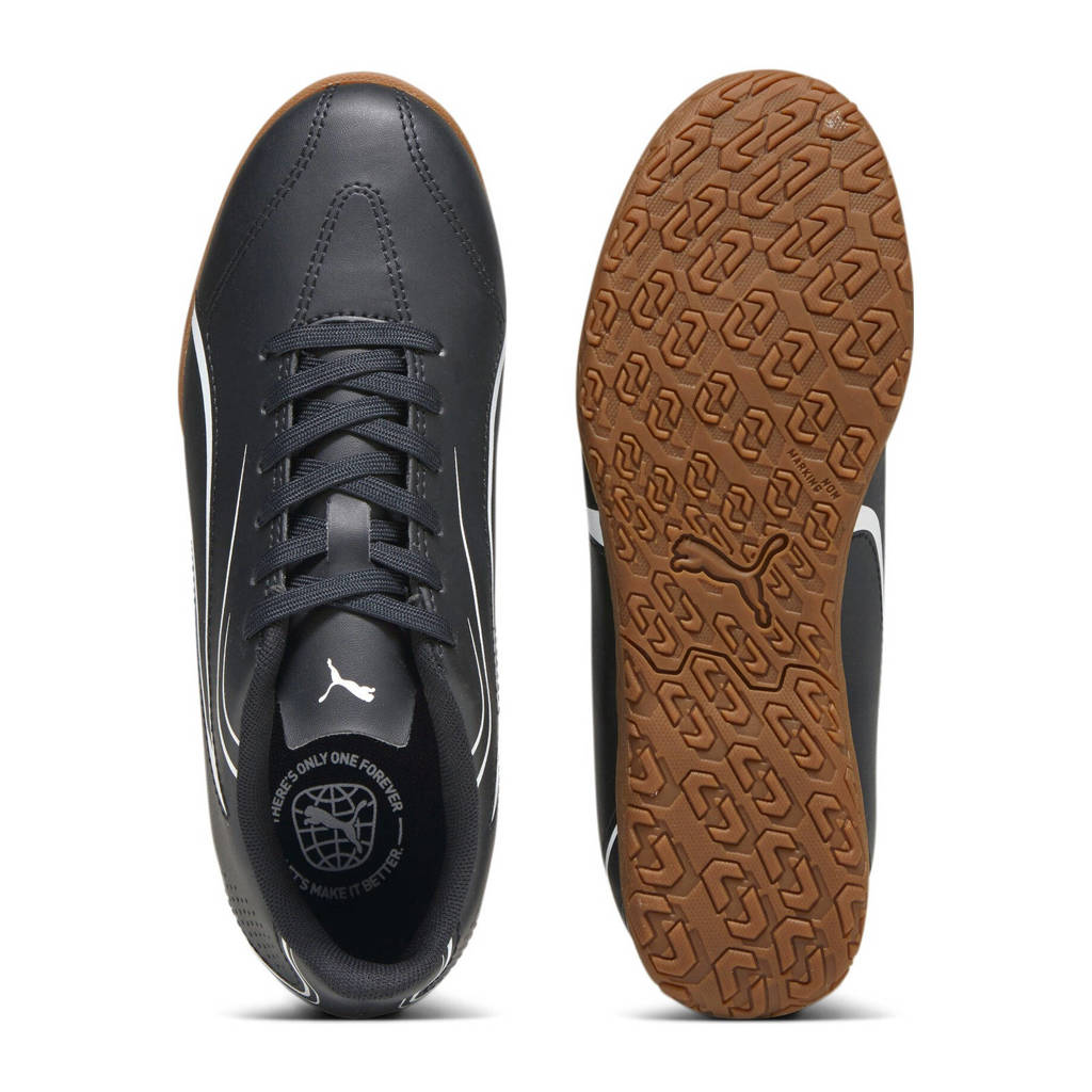 Puma Vitoriajunior zaalvoetbalschoenen zwart