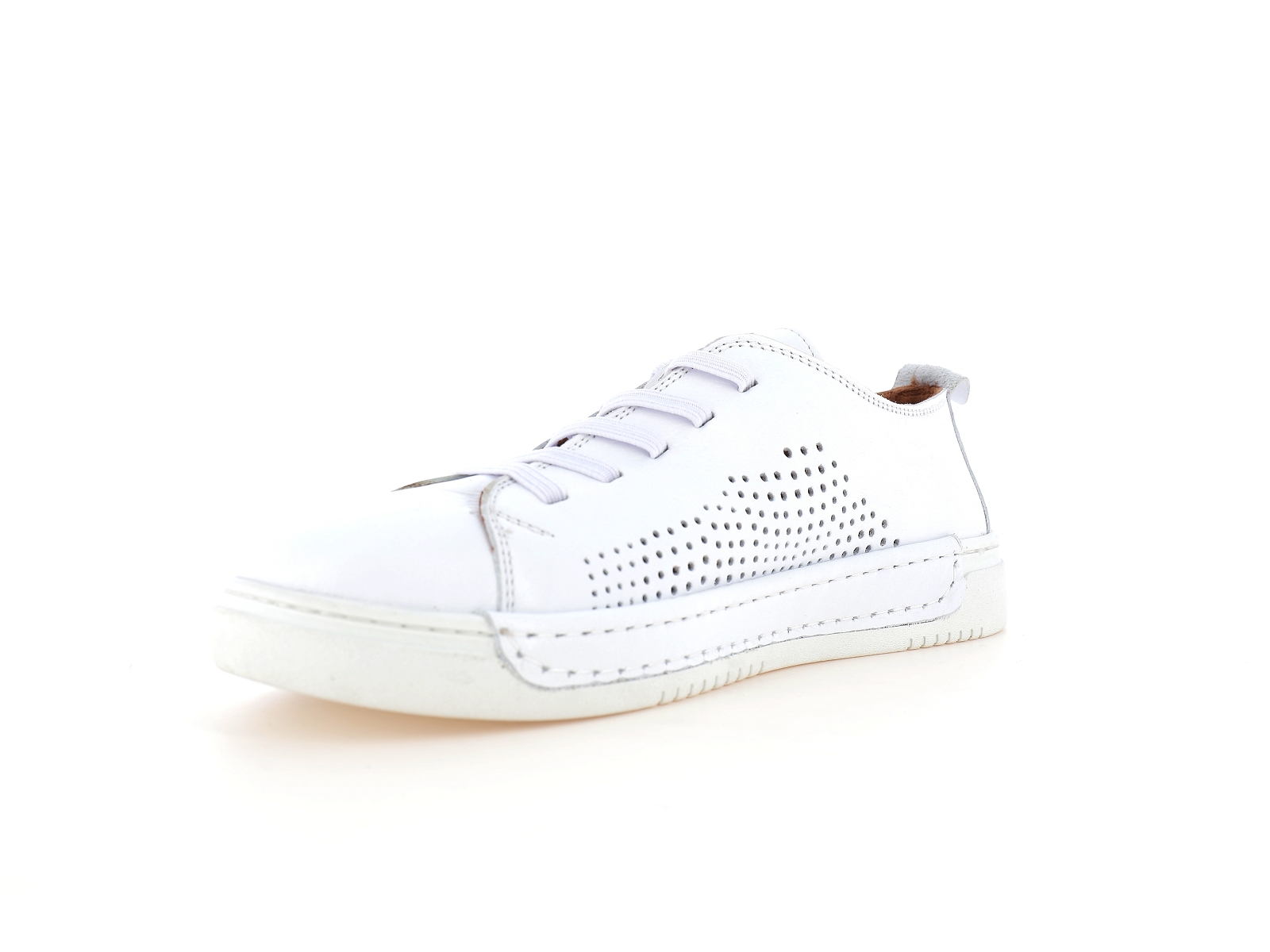 Elue par nous-RENNO Cuir Blanc