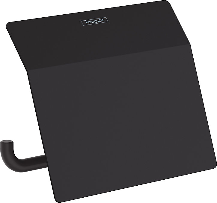 Porte rouleau papier toilette mural noir mat Addstoris Hansgrohe