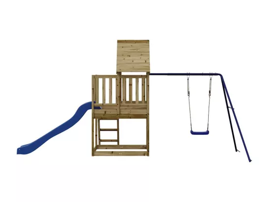 Aire de jeux d'extérieur bois de pin imprégné