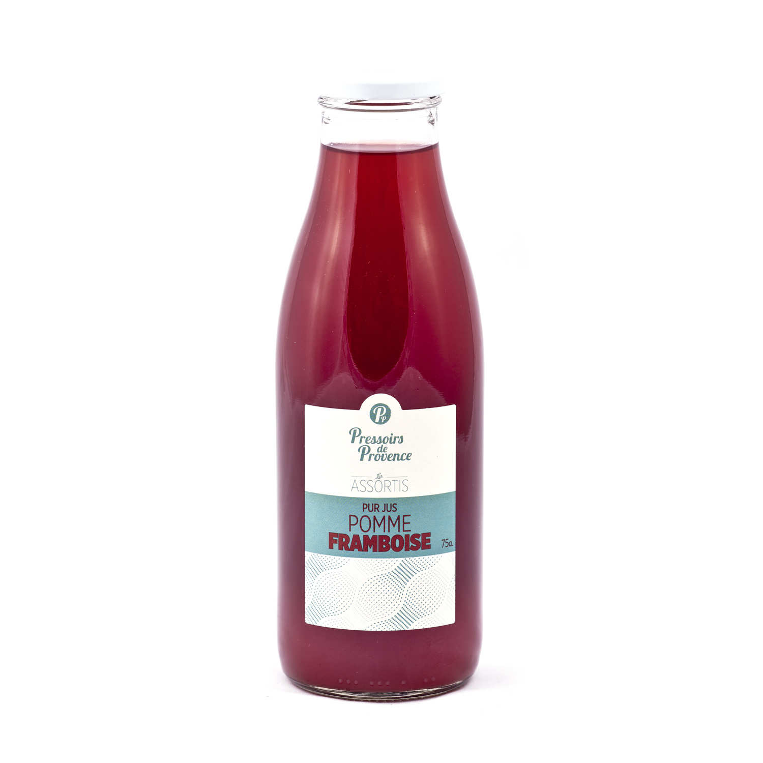 Pur jus de pomme-framboise