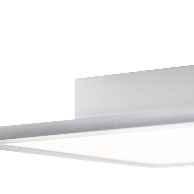 Modern LED paneel staal 120 cm incl. LED - Liv