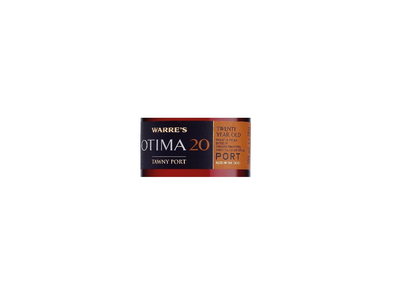 VINHO DO PORTO WARRE'S OTIMA 20 ANOS 0.50L