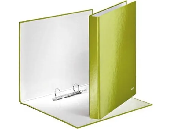 Leitz WOW - Ringbind - rygbredde: 40 mm - for A4 Maxi - kapacitet: 250 ark - blå is