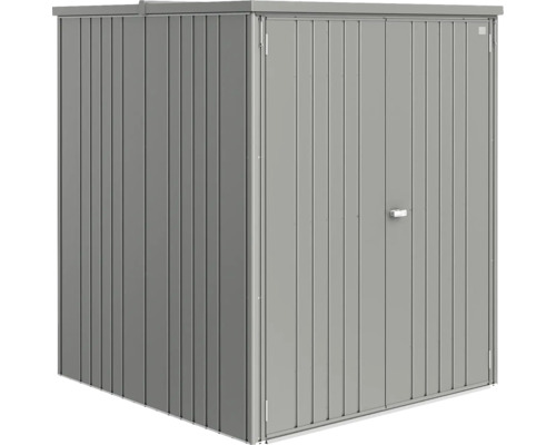 Biohort tuinhuis, maat 150 (groot, 151,1 x 151,1 cm), kwartsgrijs metallic