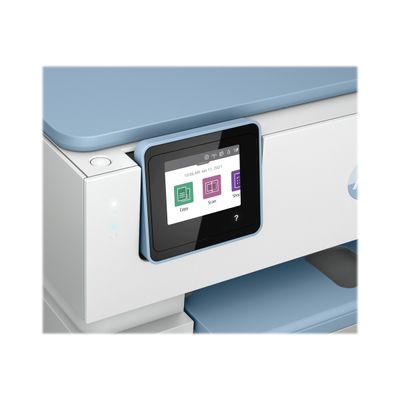 HP ENVY Inspire 7221e All-in-One - Imprimante multifonctions - couleur - jet d'encre - 216 x 297 mm (original) - A4/Legal (support) - jusqu'à 13 ppm (copie) - jusqu'à 15 ppm (impression) - 125 feuilles - USB 2.0, Wi-Fi(ac), Bluetooth - avec HP 1 an d