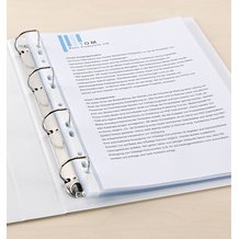 pochette perforée Premium, A4, PP, 0,11 mm, transpare