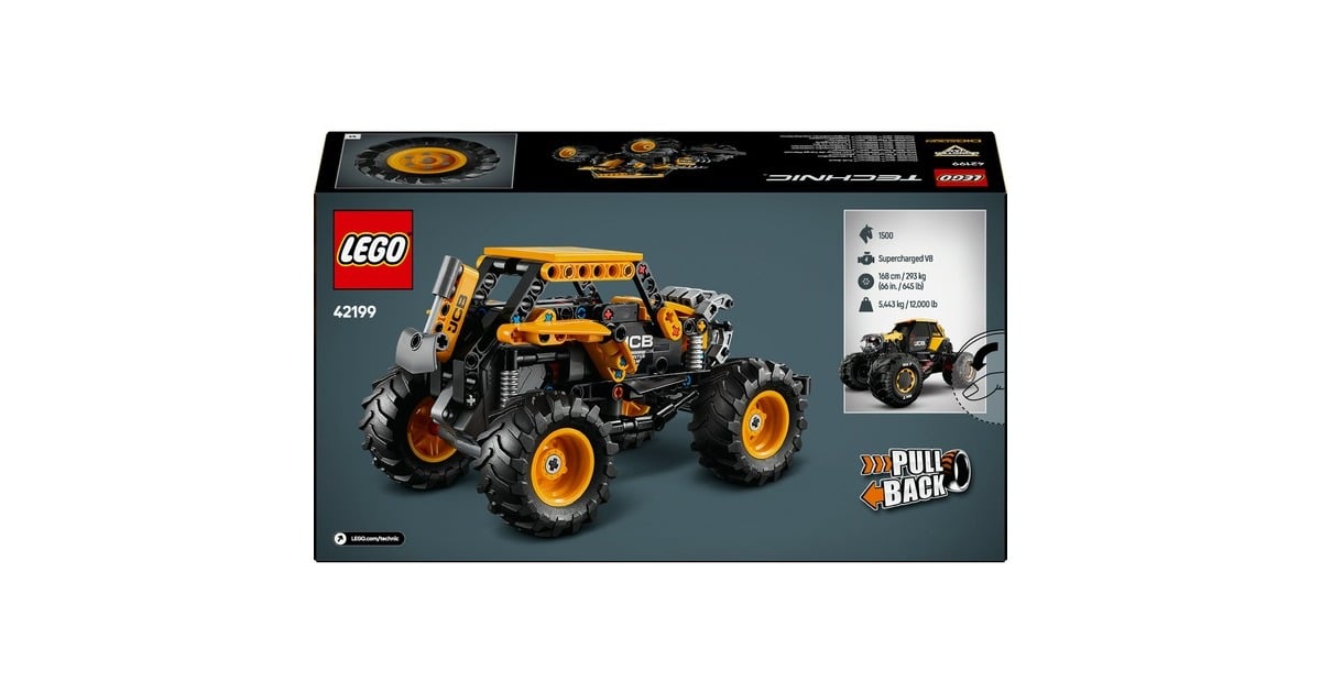 LEGOTechnic - Monster Jam DIGatron pull-back Constructiespeelgoed  (42199)