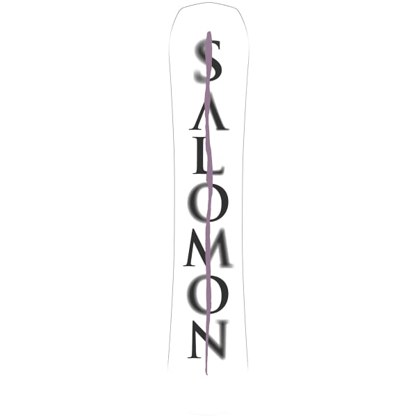 Planche de snowboard SALOMON CRAFT BLACK/WHITE/PURPLE