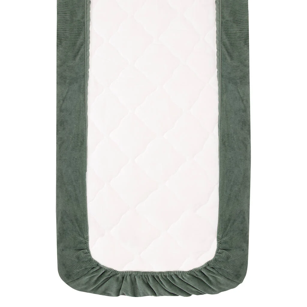 Tuck-Inn all season ledikantdeken Forest Green velvet rib
