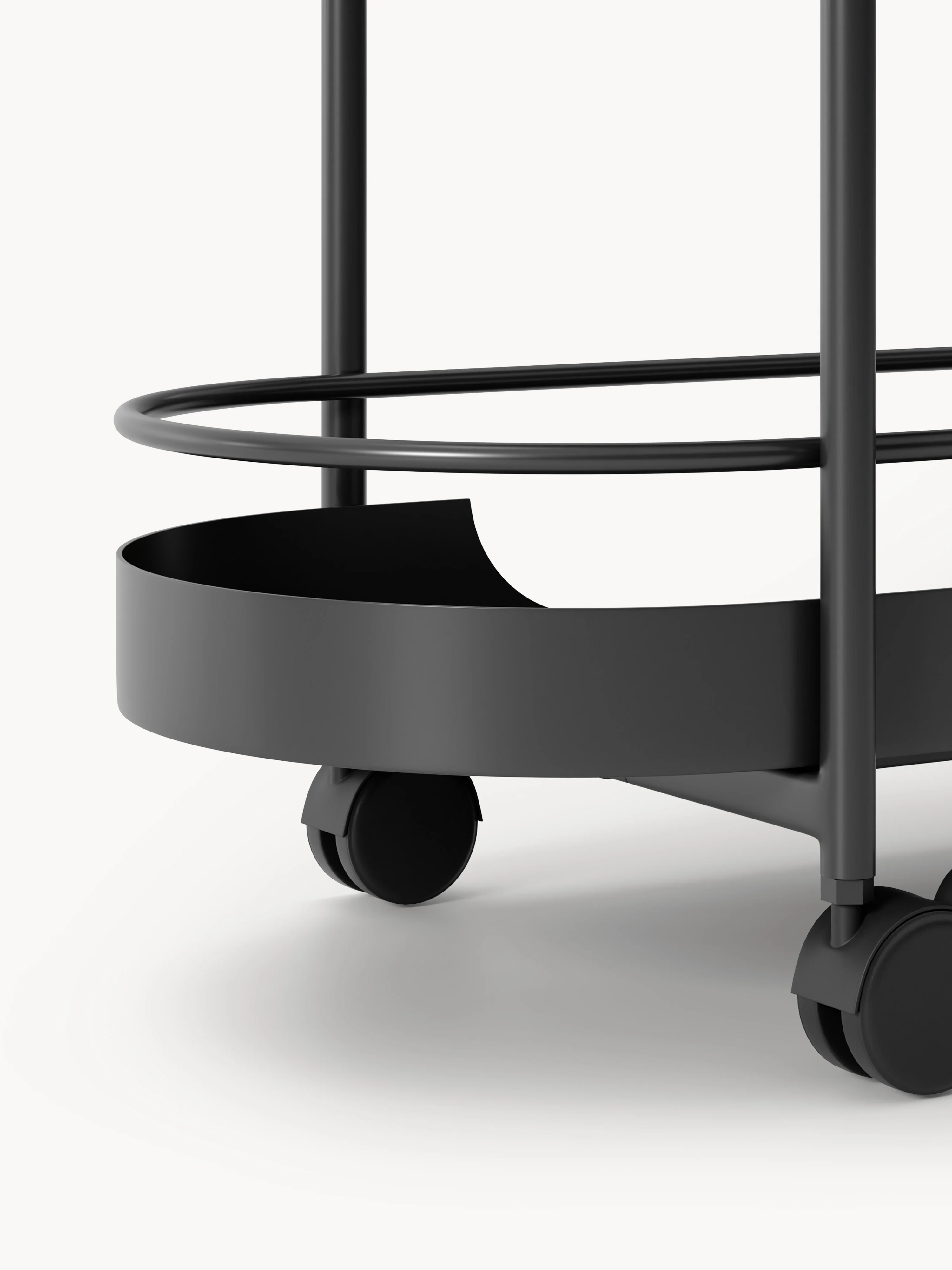 Metalen barcart Taru