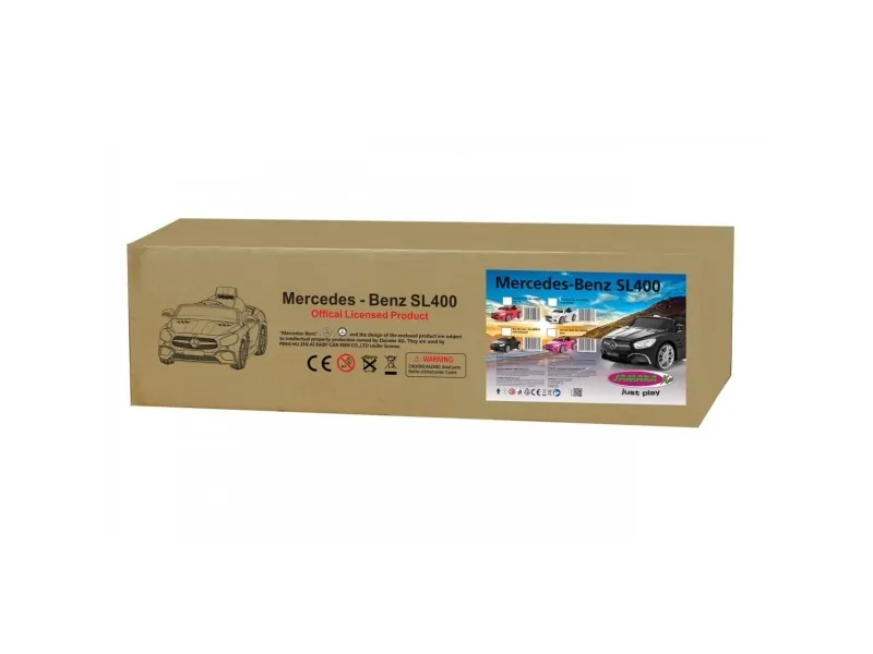 Jamara Mercedes-Benz SL 400, 3 År, 4 hjul, Hvid