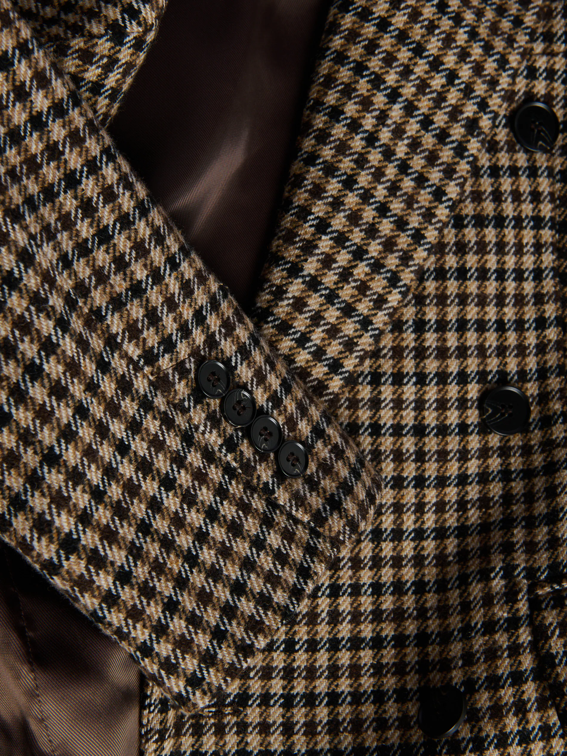 Doppelreihiger Blazer mit Wollanteil