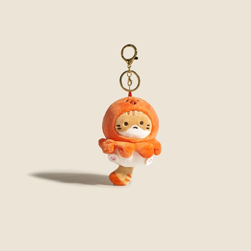 Jun's Journal - Sleutelhanger met tashanger van pluche dier (verschillende ontwerpen)