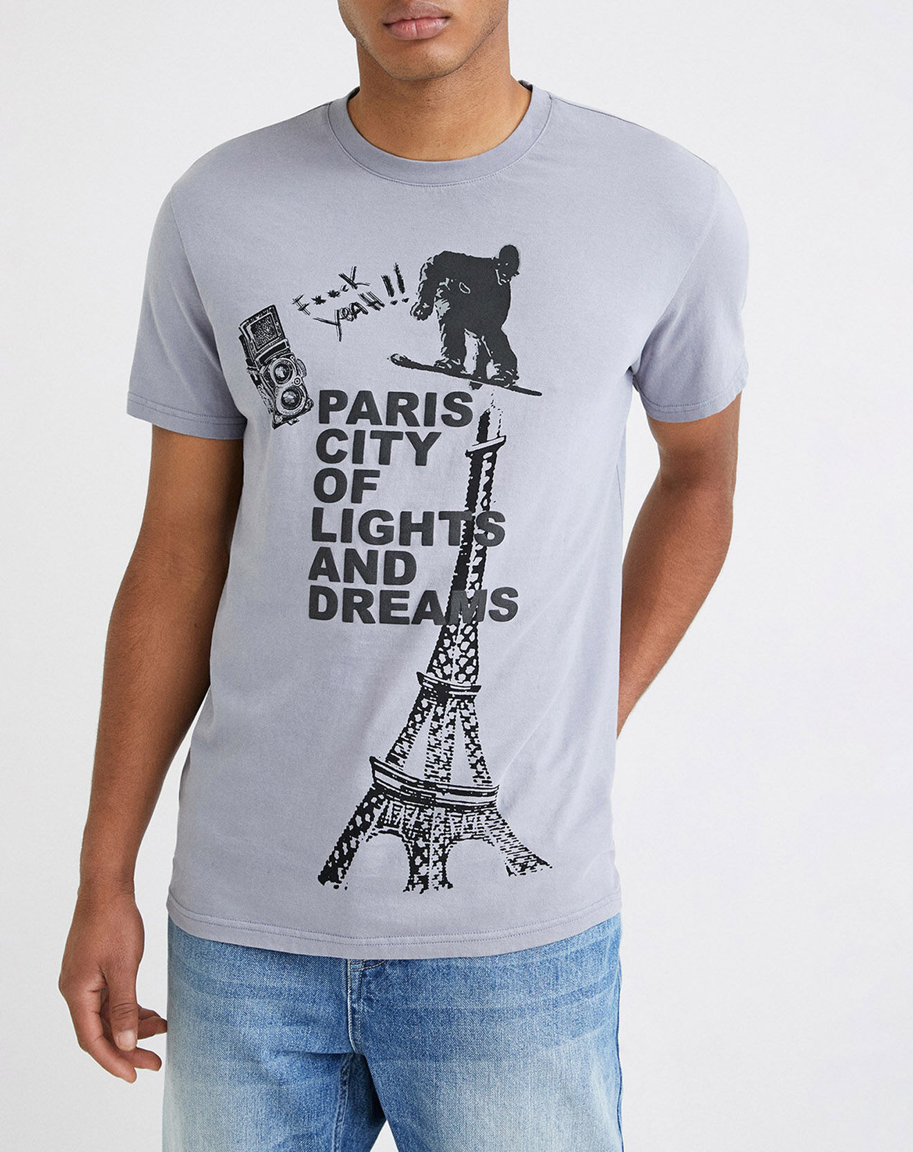 Desigual T-Shirt Milo bleu