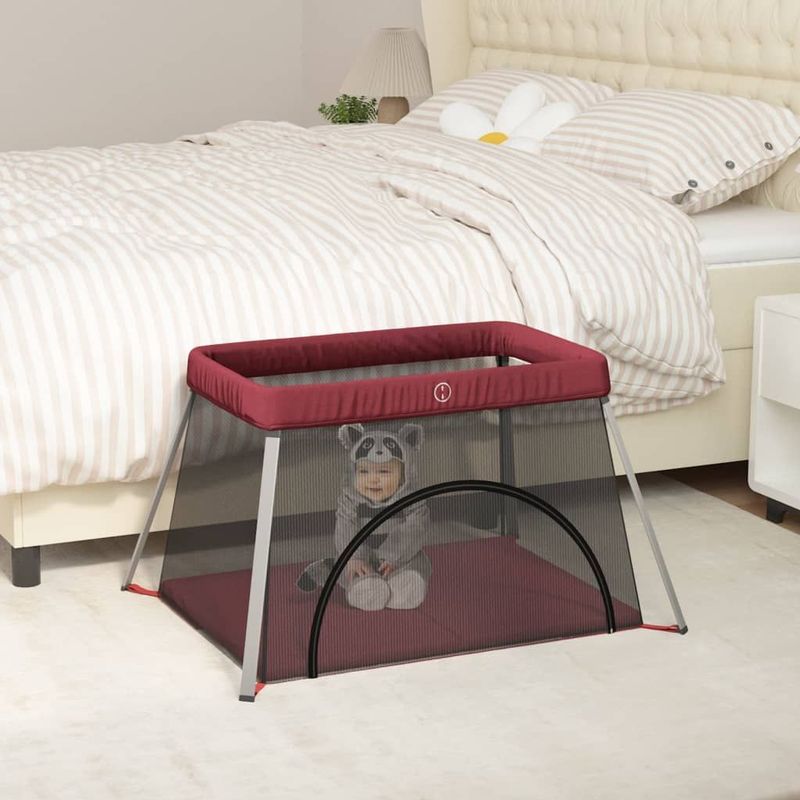 Babybox - Opvouwbaar - Aluminium - Linnen - Ademend