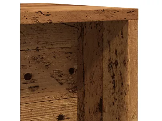 Tables basses gigognes 2 pièces vieux bois bois d'ingénierie