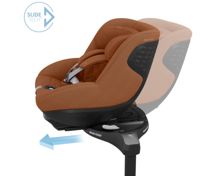 Pearl 360 Pro 3M - 4 Y  61 - 105 cm  0 - 17 kg    Innovative SlideTech®-Technologie |    Optimale Schlafpositionen |    Easy-in-Gurt |    G-CELL Seitenaufprallschutz |    FlexiSpin-Drehung mit nur einer Hand |