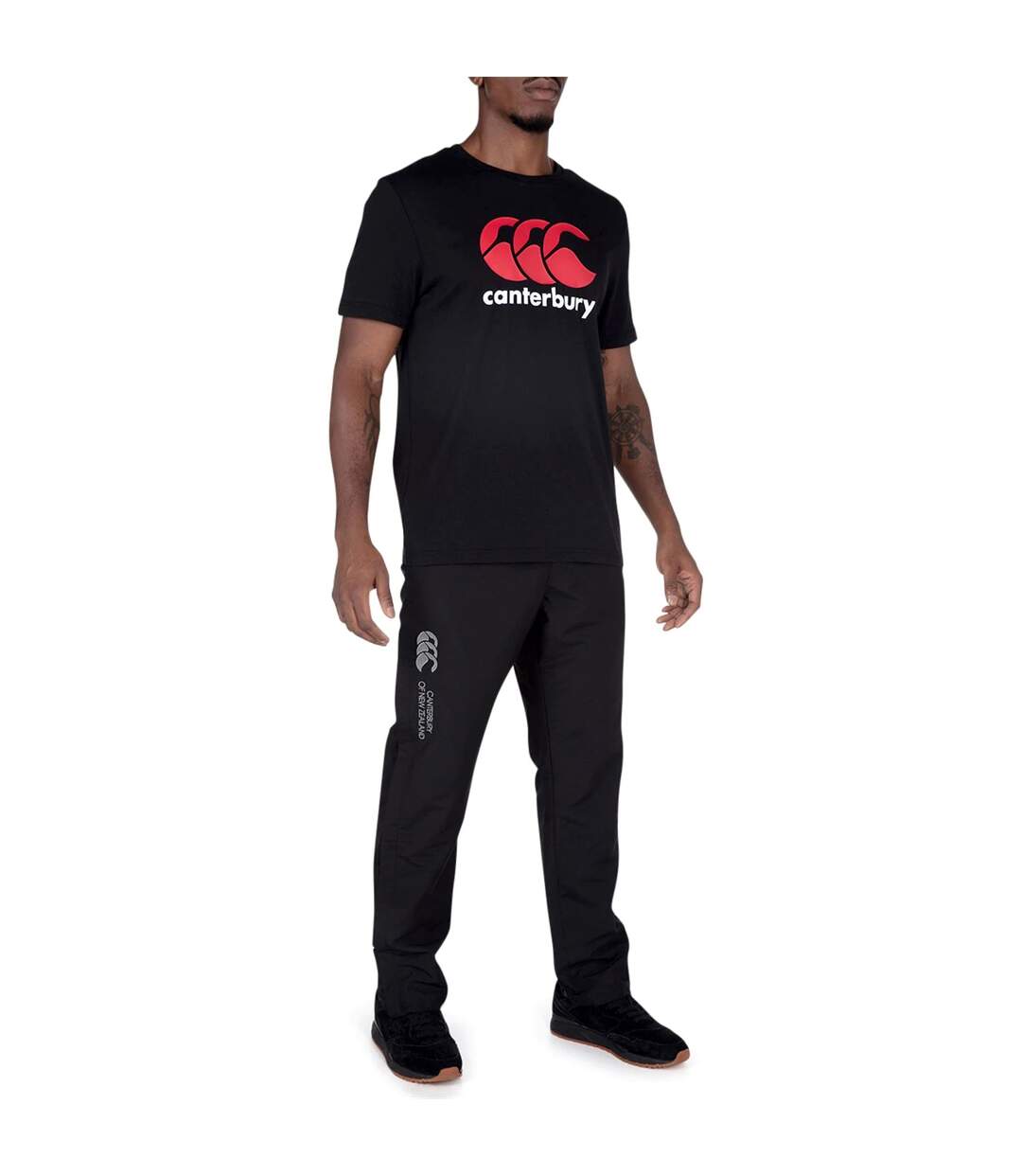 Canterbury - T-shirt - Homme (Noir / blanc / rouge) - UTRD1435