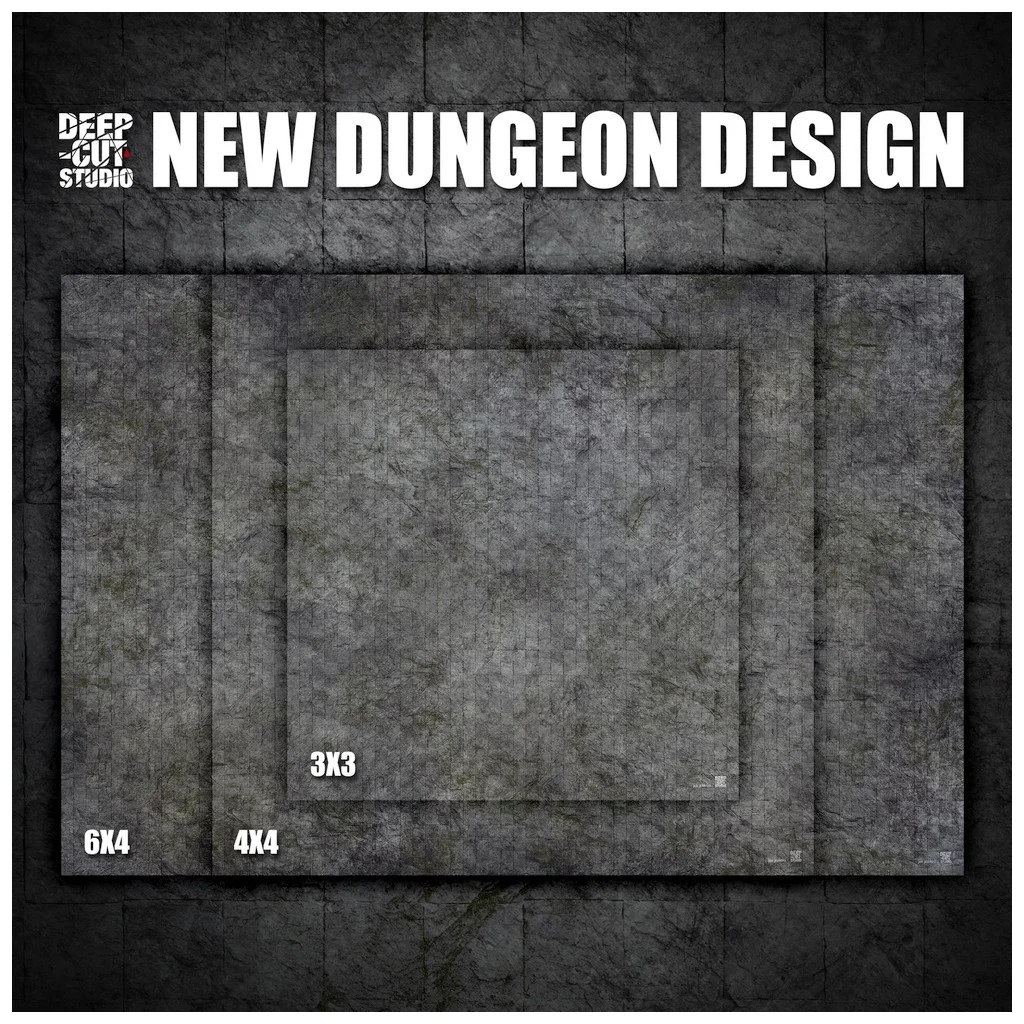 Terrain Mat Mousepad- Dungeon- 90x90