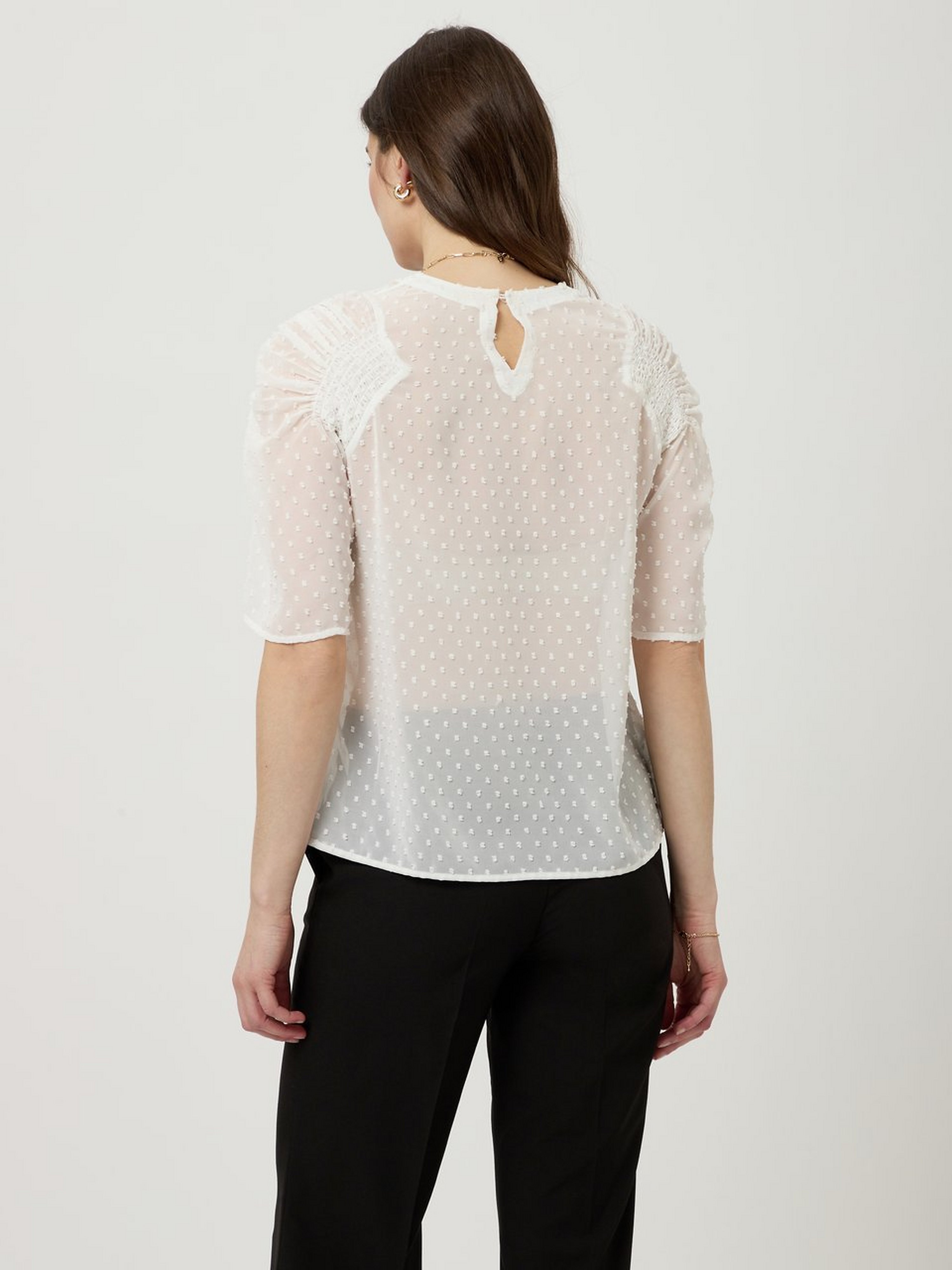 Bluse mit 1/2-Arm
