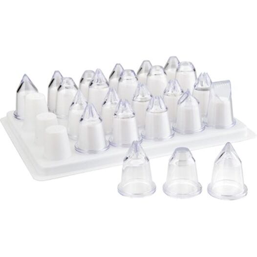 Douilles à patisserie en acrylique - Lot de 24