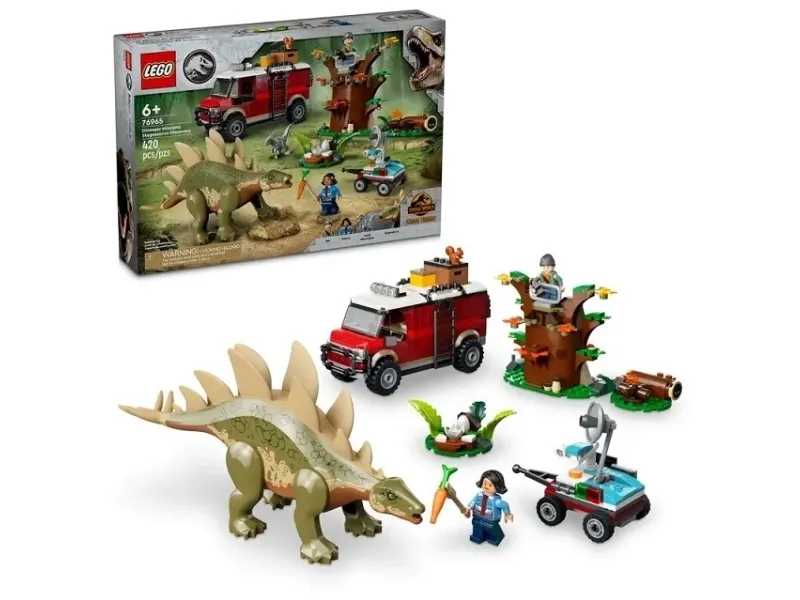 LEGO Jurassic World 76965 Dinosaurmissioner: Stegosaurus-opdagelse