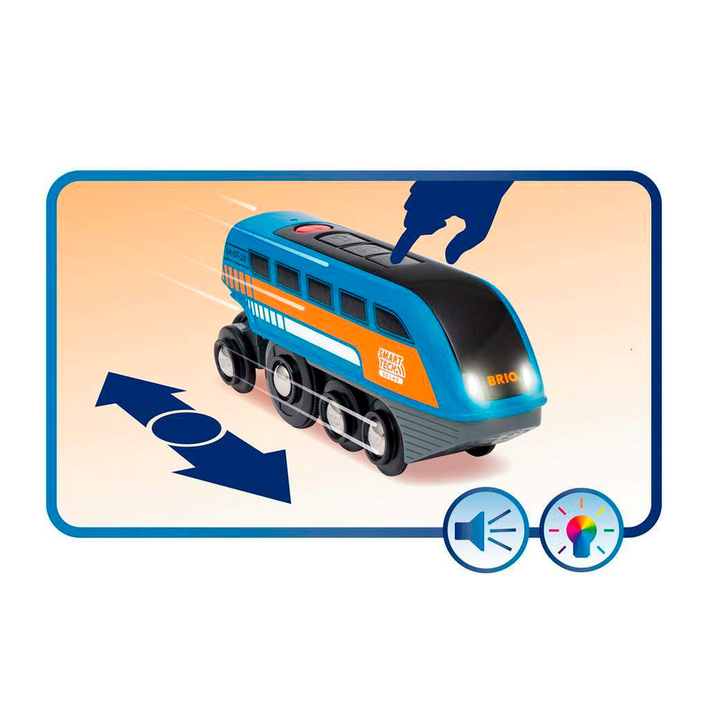 BRIO Action Tunnel Reisezug Set