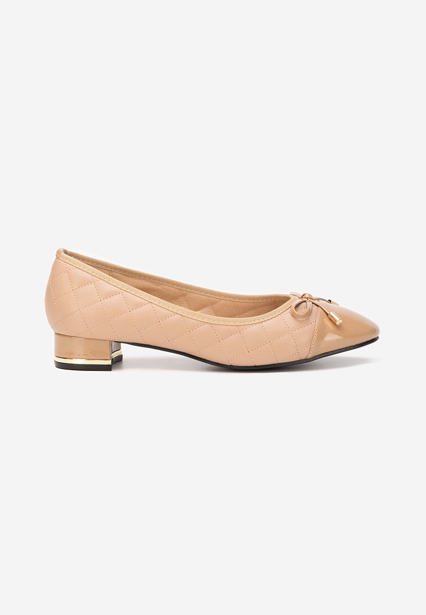 Chaussures à petit talon beige Toya V2