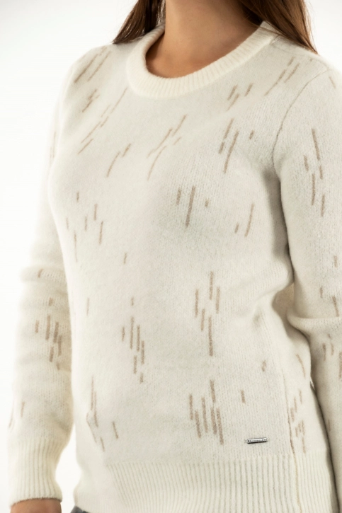Pull hiver sun valley uteka 8 ecru