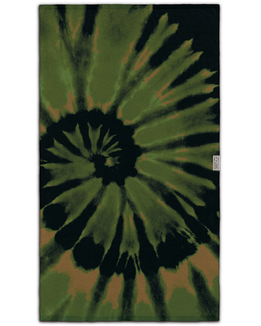 LEUS Serviette de plage - Tie Dye Camo