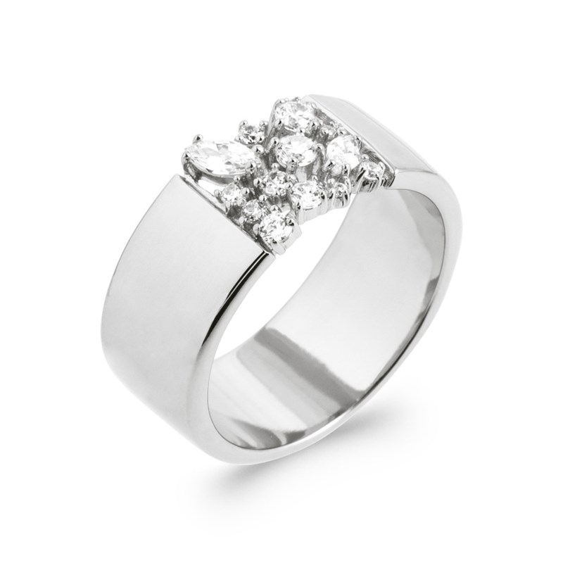 Bague Femme - Argent 925 - Oxyde de zirconium