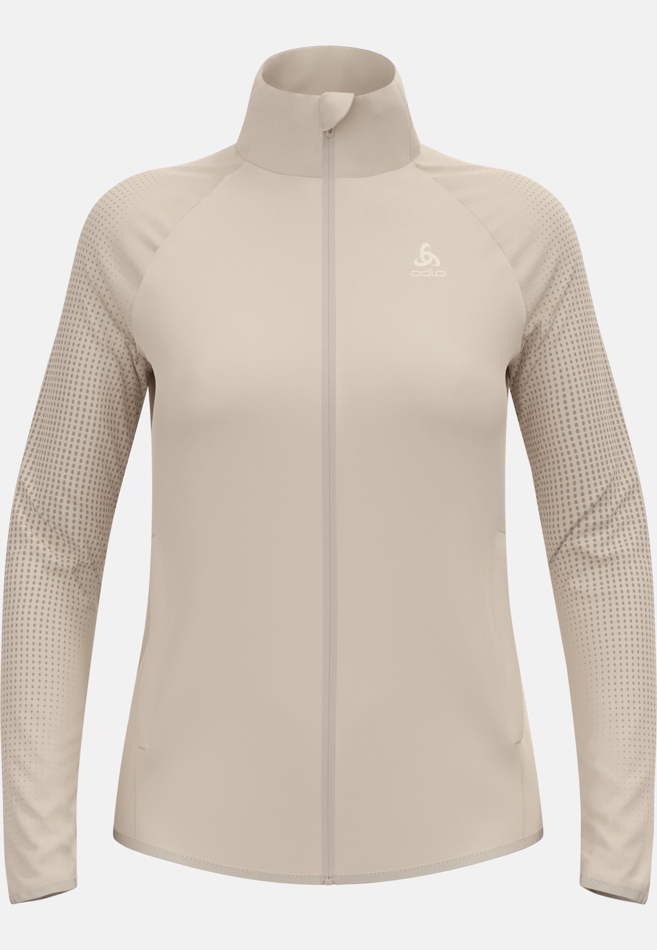 Zeroweight Warm Hybrid-Laufjacke 2.0 in silver cloud