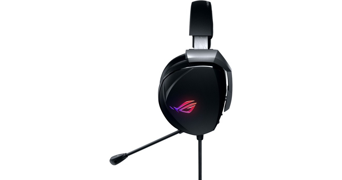 ASUSROG Theta 7.1 USB-C over-ear gaming headset  (Zwart, Pc, PlayStation 4, Nintendo Switch)