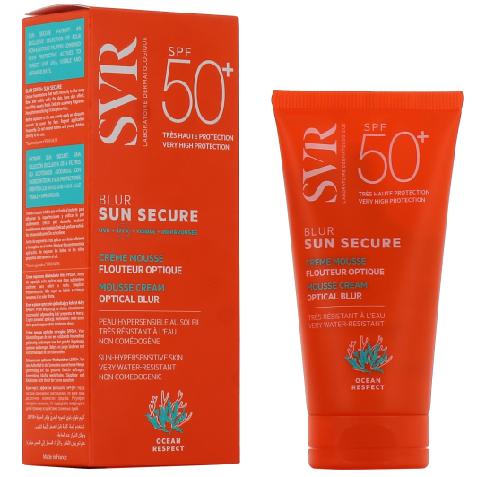 SVR Sun Secure Blur SPF 50+ - Crème solaire flouteur optique
