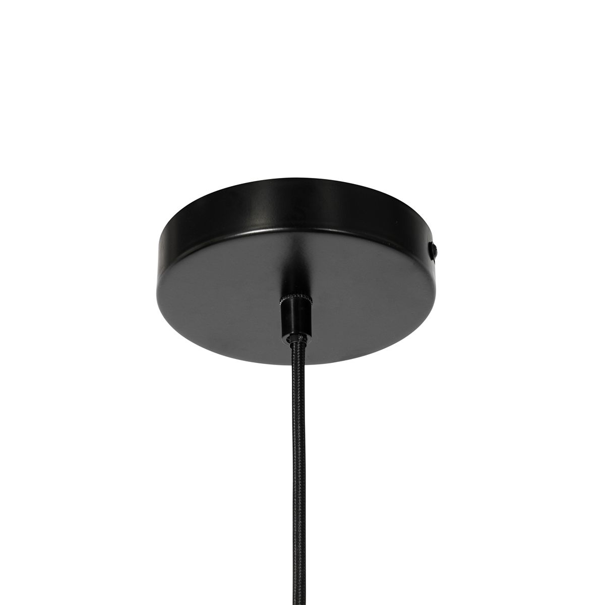 Oosterse hanglamp naturel stof 35 cm - Rob