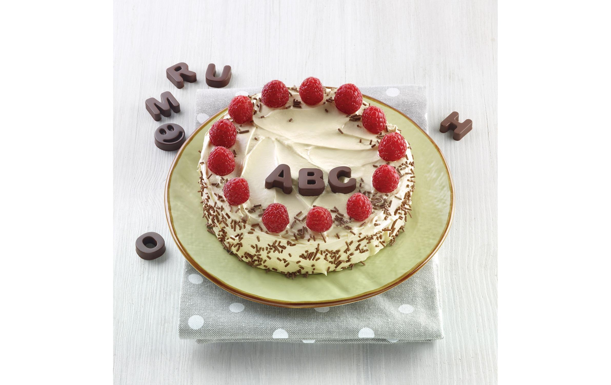 Pralinenform BuchstabenForm für Pralinen