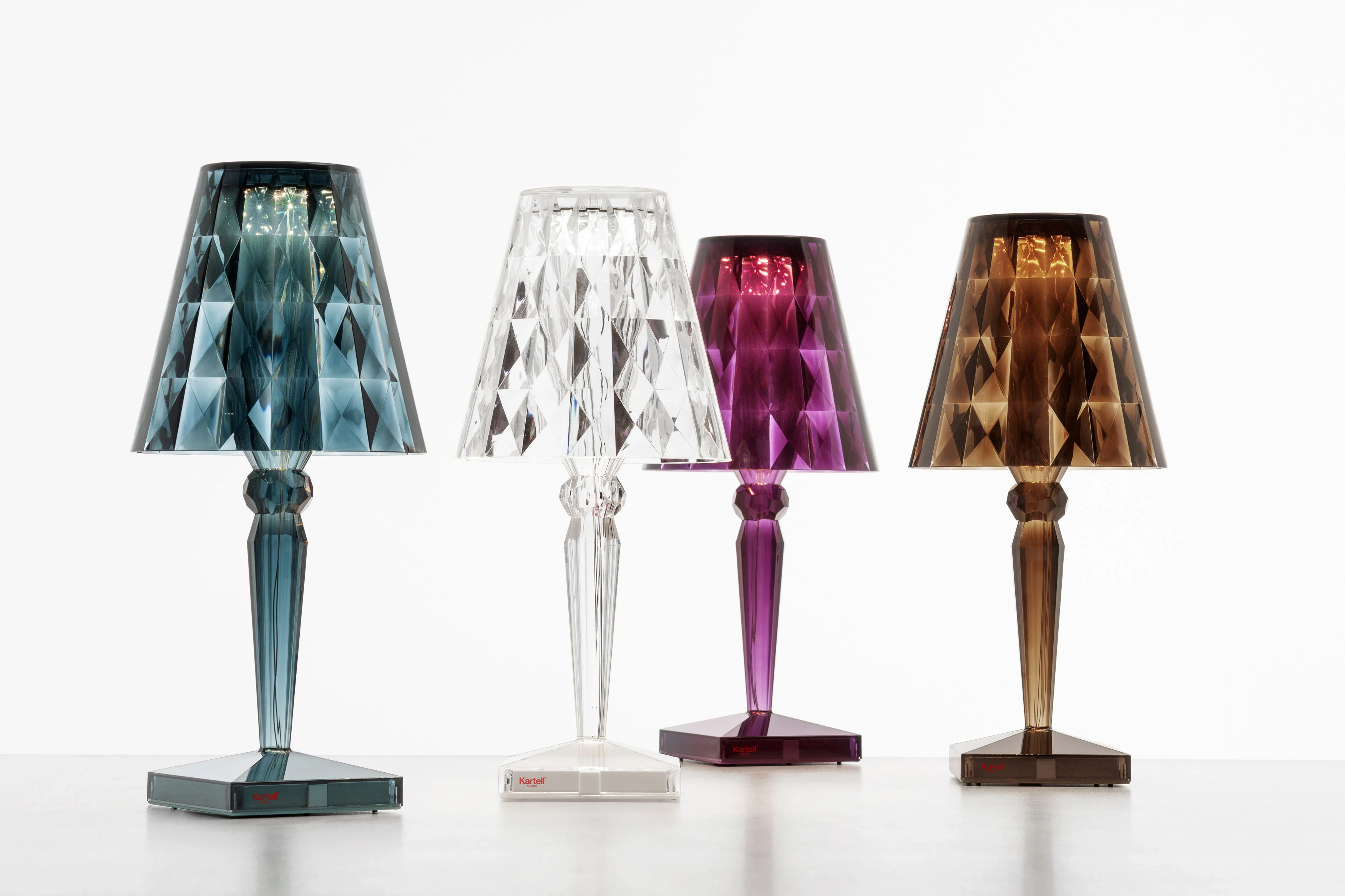 BIG BATTERY LED - Lampe de table | Transparent