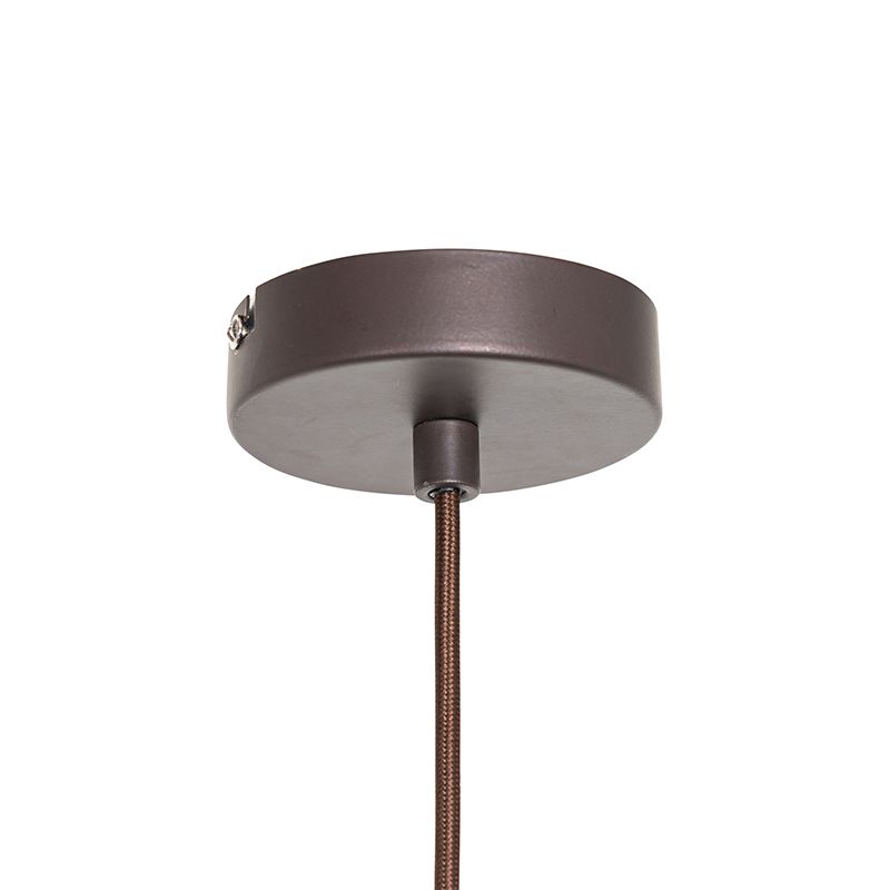 Moderne hanglamp bruin 38 cm - Saffira