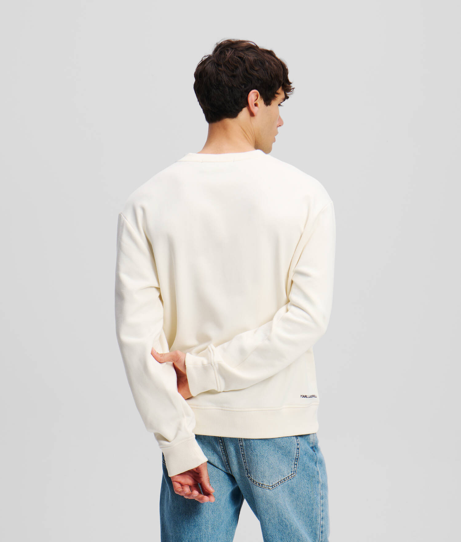 SWEAT-SHIRT GRAPHIQUE IKON - Crème Cannoli