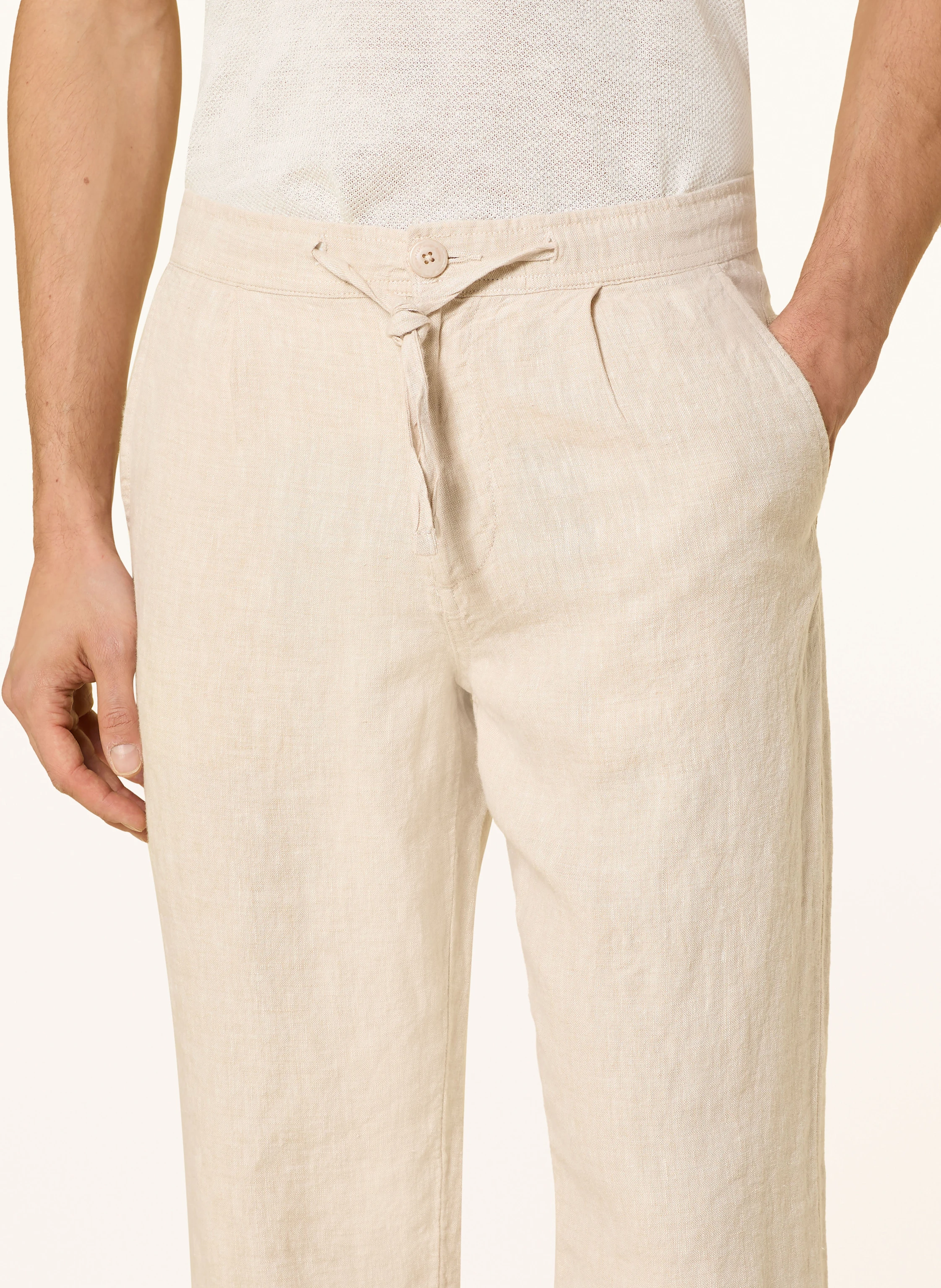 KnowledgeCotton Apparel Leinenhose FIG Loose Fit