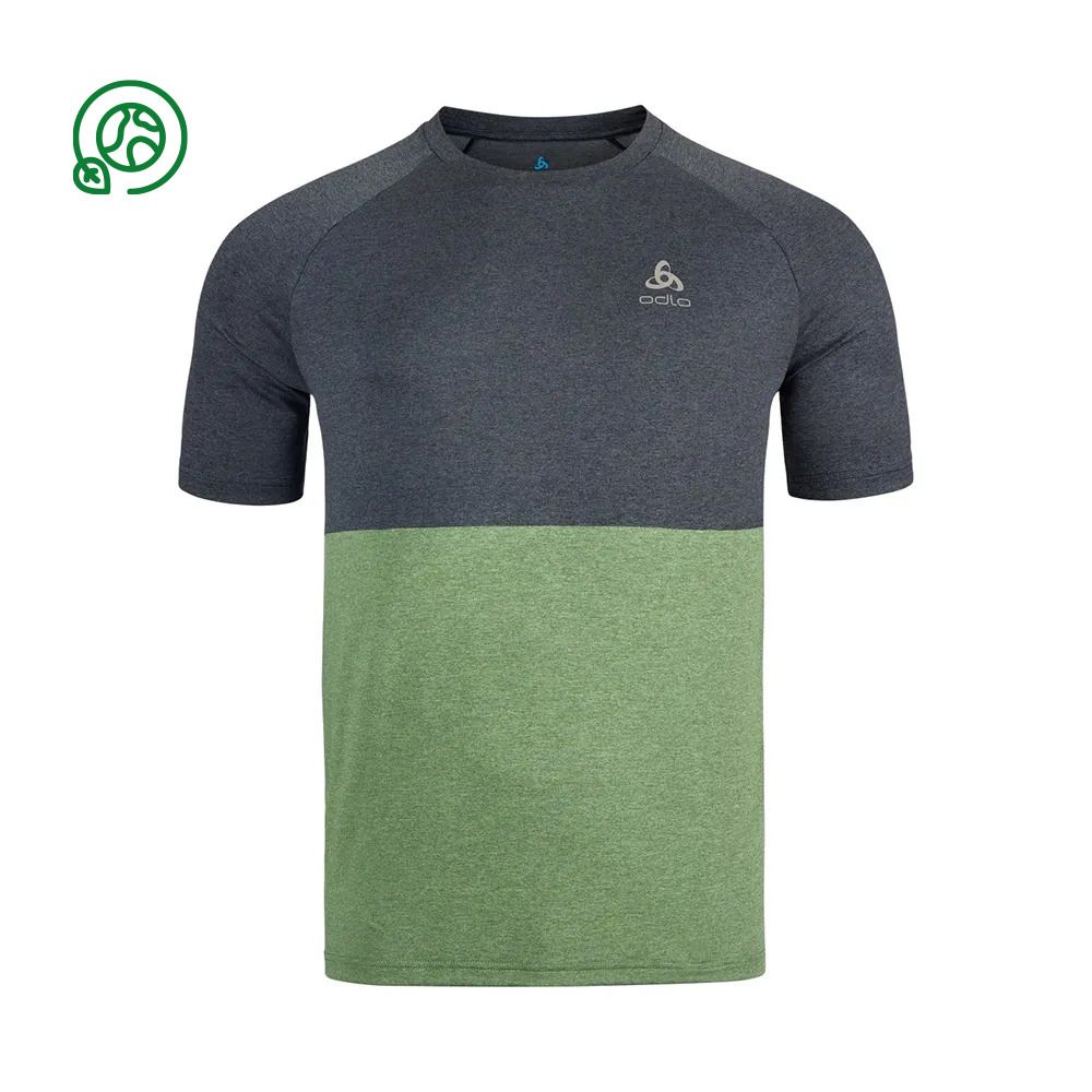 Odlo RIDE 365 - Maillot Homme loden frost melange/black melange
