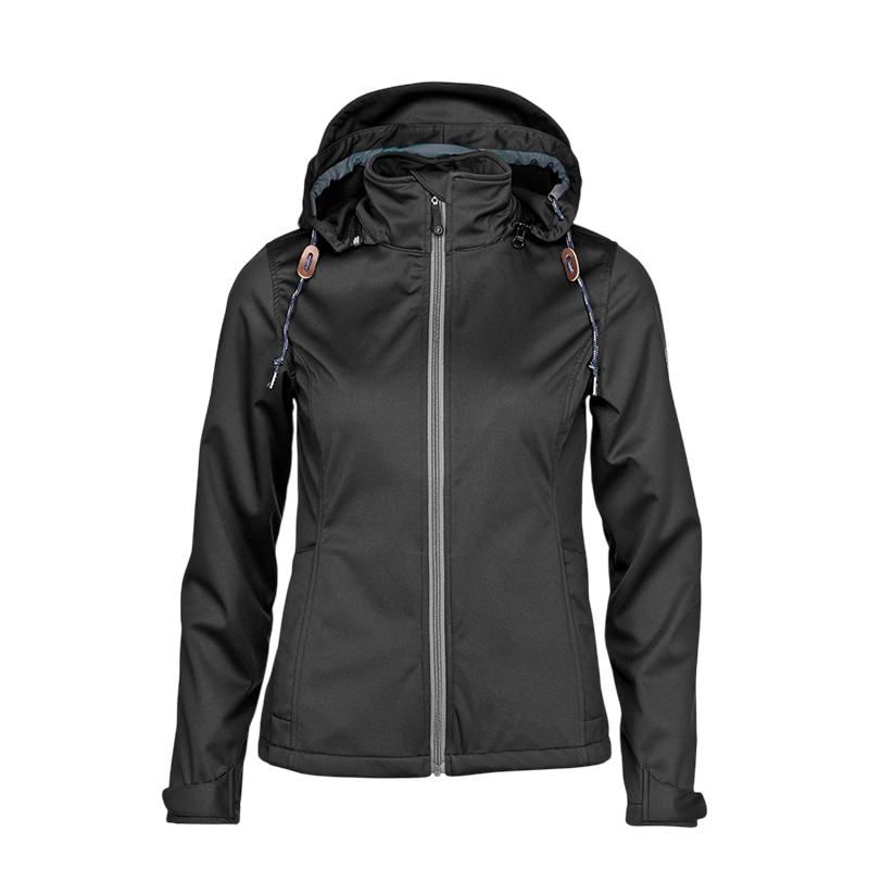 Frauen Softshelljacke Jasmilla Black