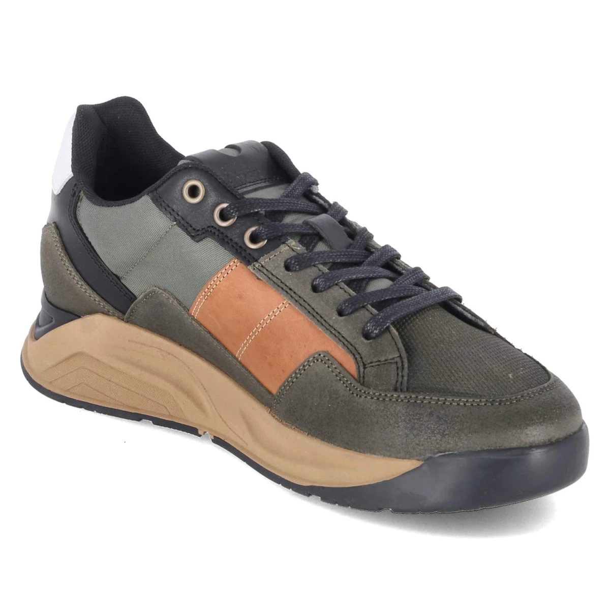 BullboxerLow Sneaker - Khaki-Black