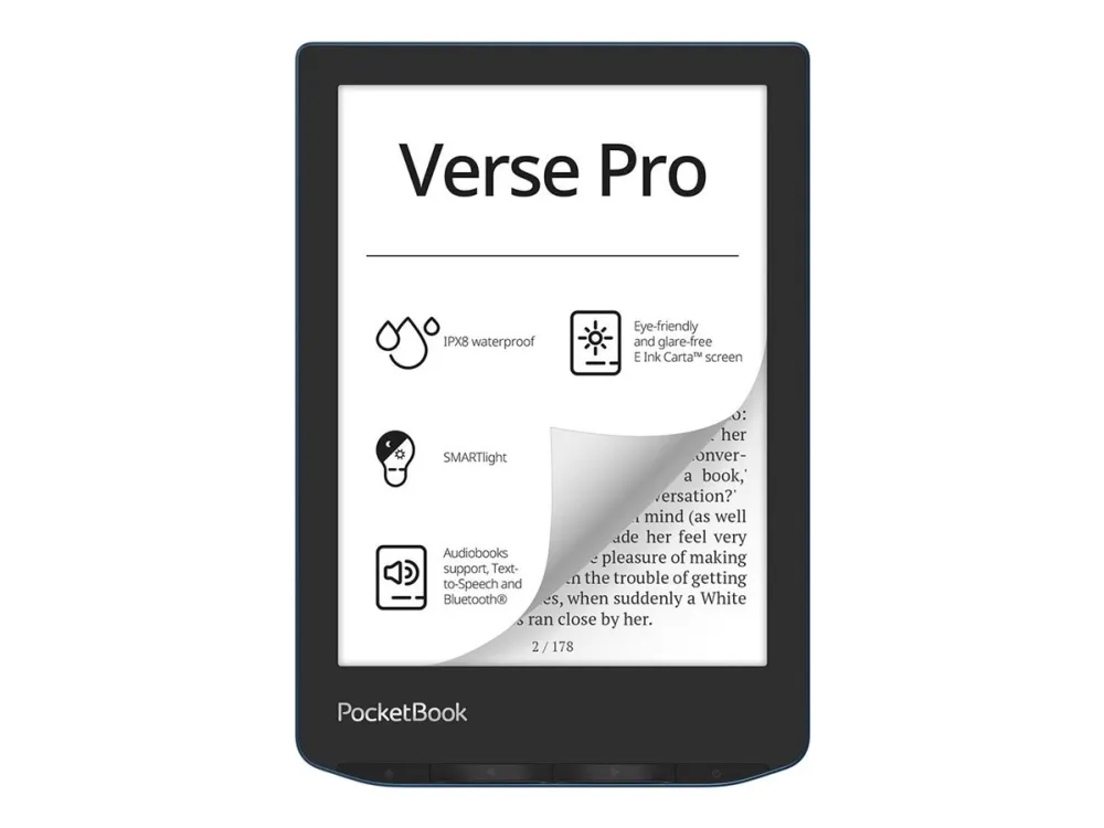 PocketBook Verse PRO - eBook læser - Linux 3.10.65 - 16 GB - 6