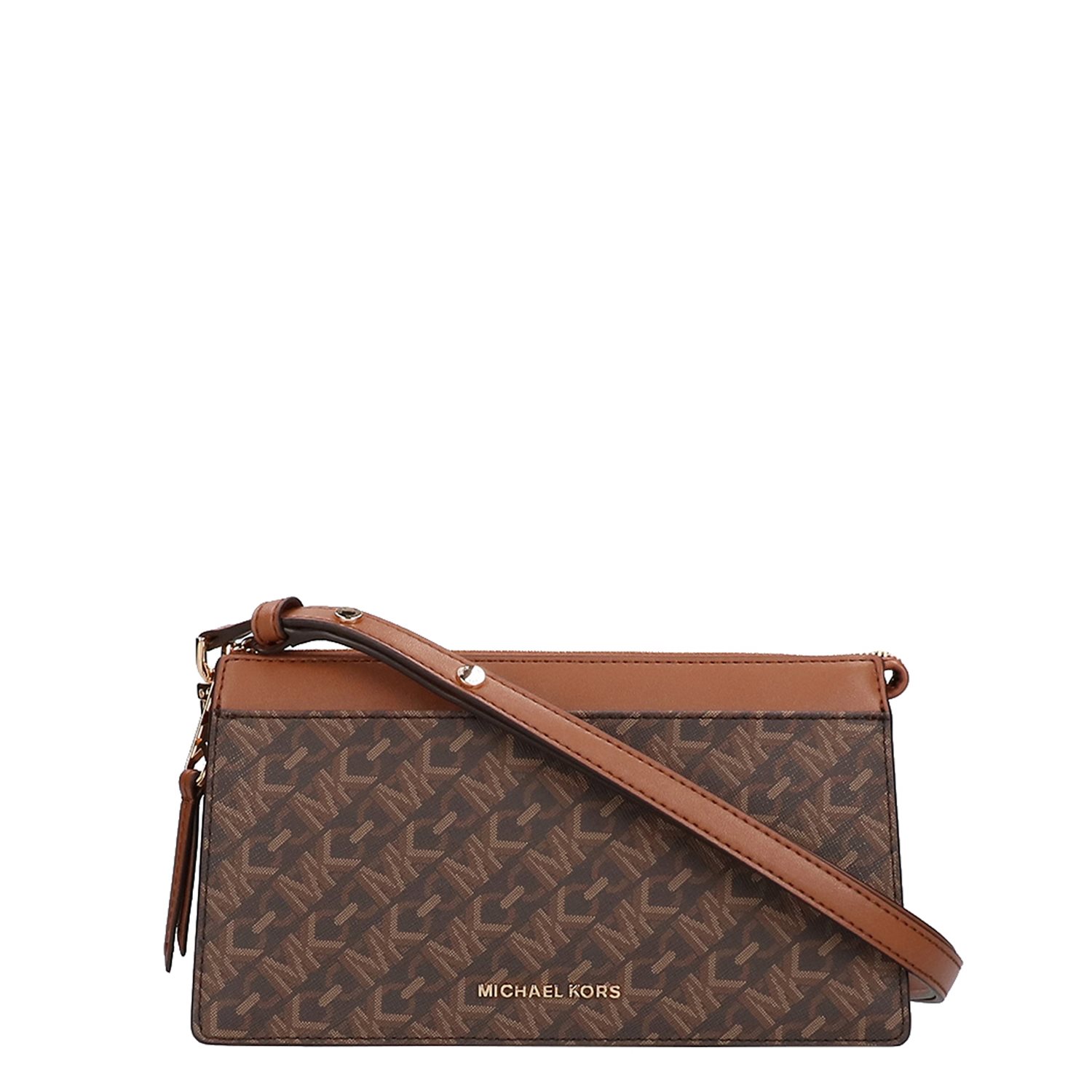 Michael Kors Empire Lg Conv Xbody brn/luggage